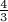 4
3